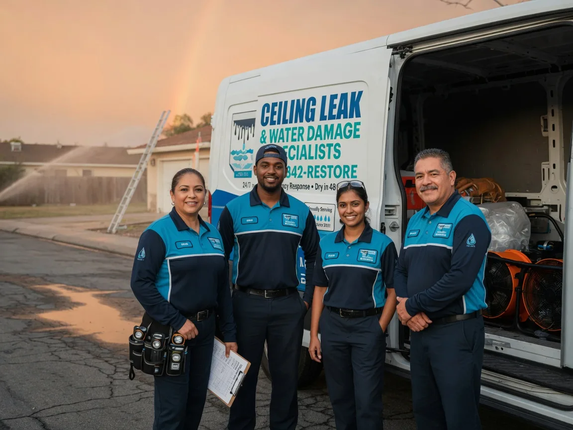 Ceiling Leak Cleanup company in New Paris, IN